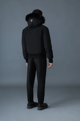 MACKAGE Dixon-BX 2-in-1 Nordic Tech Down Bomber with Blue Fox Fur - Gravity NYC